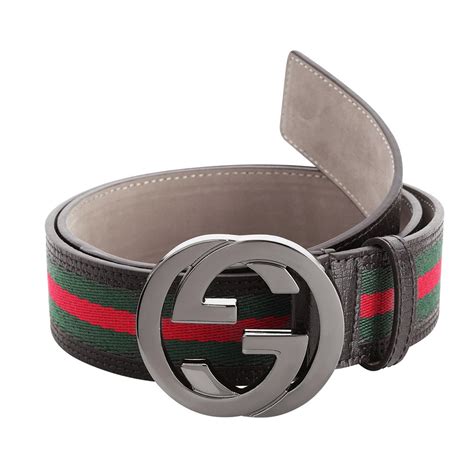 gucci black green red signature belt|gucci belts men.